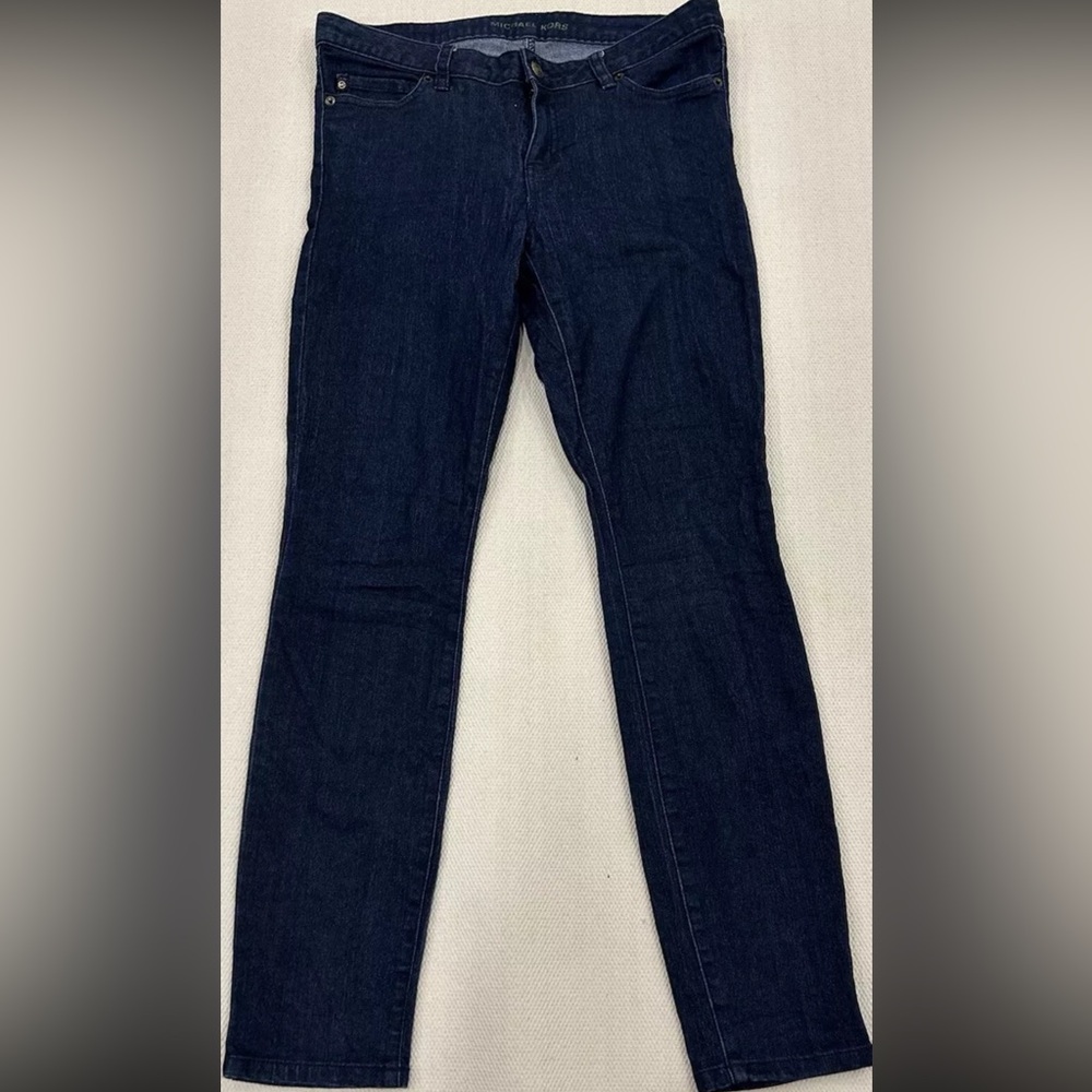 Michael Kors Women's Dark Wash Blue Denim Skinny Jeans Size 4